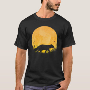 T-shirt tenue d'Halloween facile de Mongolie Mustelid Moon