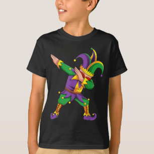 T-shirt Tenue drôle de Mardi Gras Jester Dabbing La Nouvel