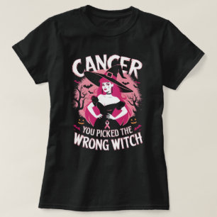 T-shirt tenue du mois de sensibilisation au cancer, sorciè