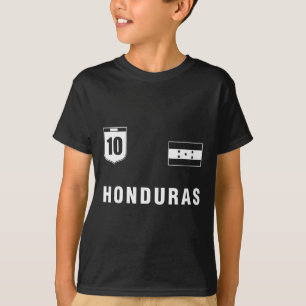 T-shirt Tenue Honduras Bleu Vêtement Honduras Conception T