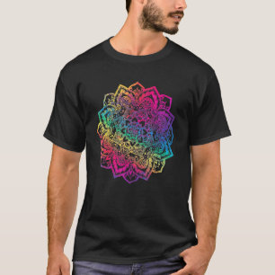 T-shirt Tenue Mandala Hippie Bohème Yoga Mantra Om Méditat