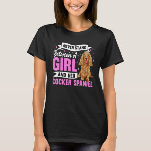 T-shirt Tenue pour Chien Cocker Spaniel  Cocker Spaniel