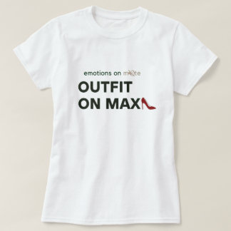 T-shirt Tenue sur talon rouge Max mode