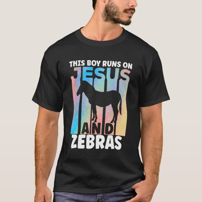 T-shirt Tenue Zebra pour les amoureux Zebra pour les garço (Devant)
