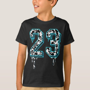 T-shirt Tenues de basketball drôles Camo Gamma assorties 2