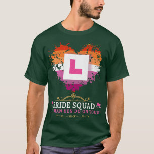 T-shirt Tenues de fête pour femmes lesbiennes et groupe de