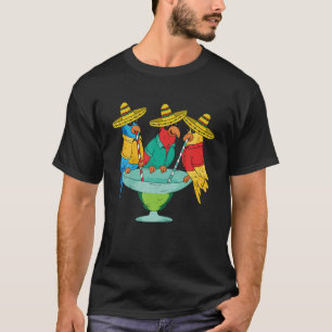 T-shirt Tepic Nayarit Mexique Coeur Drapeau Mexicana Coraz