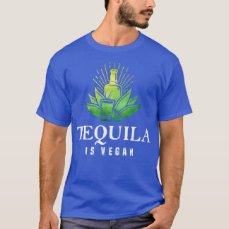 T-shirt Tequila Est Végétarien Végétarien Amateur De Végét