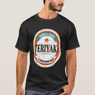 T-shirt Teriyaki Sauce Funky Japonais Sushi Halloween Coût
