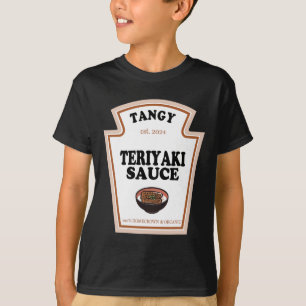 T-shirt Teriyaki Sauce Groupe de fronce Famille Halloween