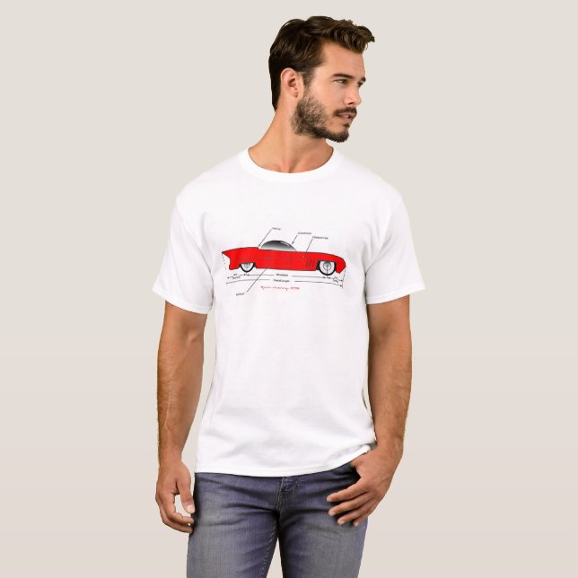T-shirt Termes frais de conception d'expositions de (Devant entier)
