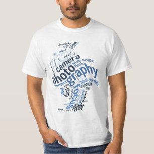 T-shirt Termes photo Word Twist