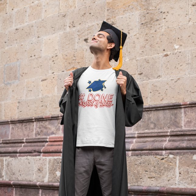 T-shirt # Terminé Classe de 2025 Graduation (Créateur téléchargé)