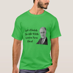 T-shirt Terminer Le Nouvel Accord Vert De L'Emploi
