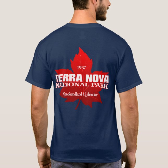 T-shirt Terra Nova NP (feuille d'érable) (Dos)