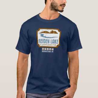 T-shirt Terrain de camping de lac Reiden