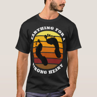 T-shirt Terrain Pour Un Coeur Fort