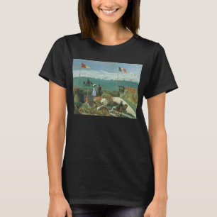 T-shirt Terrasse en bord de mer à Claude Monet
