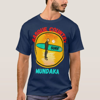T-shirt terre basque de mundaka surfTShirt