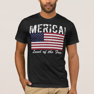 T-shirt Terre de l'Amérique de l'obscurité libre de