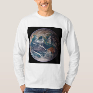 T-shirt Terre de marbre bleu (hémisphère oriental)
