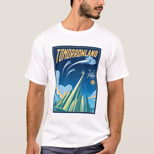 T-shirt Terre de Tomorrowland : Visitez Le Futur Aujourd'H (Devant)