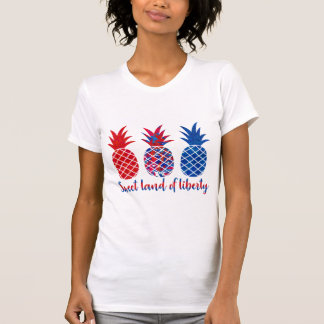 T-shirt Terre douce d'ananas de liberté