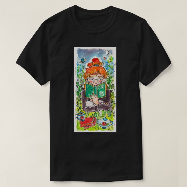 T-shirt Terre du livre Fairytale (Design devant)