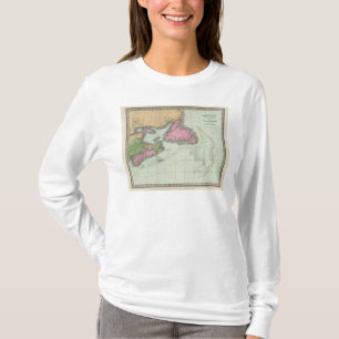 T-shirt Terre-Neuve la Nouvelle-Écosse et le Nouveau