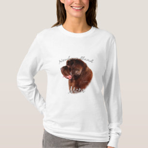 T-shirt Terre-Neuve (marron) Maman 2