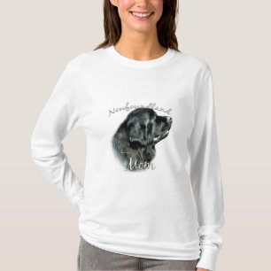 T-shirt Terre-Neuve (noir) Maman 2