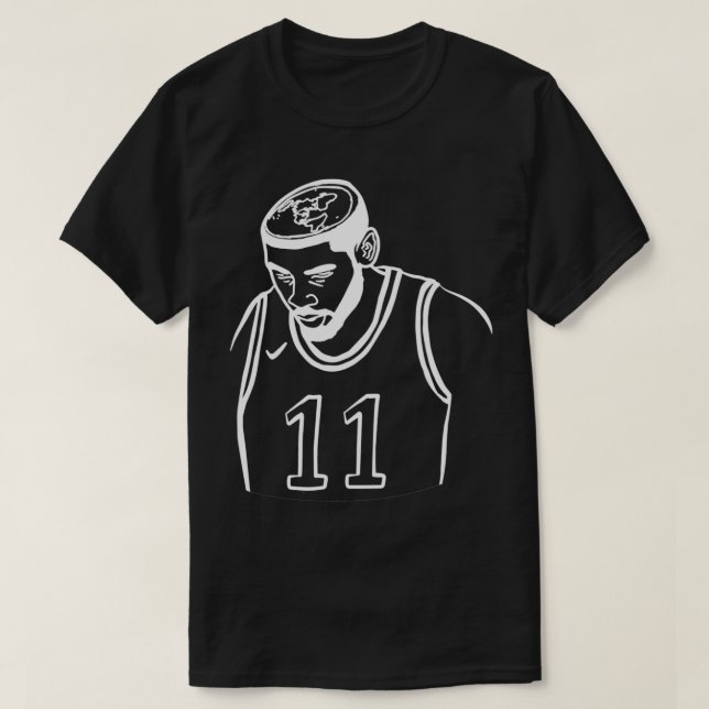 T-shirt Terre plate Kyrie White (Design devant)