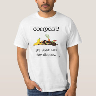 T-shirt Terreautage de vos chutes de nourriture !