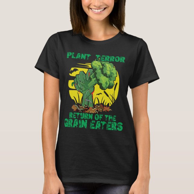 T-SHIRT TERREUR DE PLANTE ! (Devant)