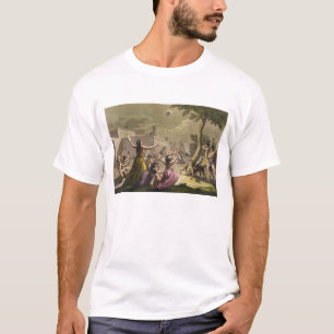 T-shirt Terreur du Péruvien pendant une éclipse du m