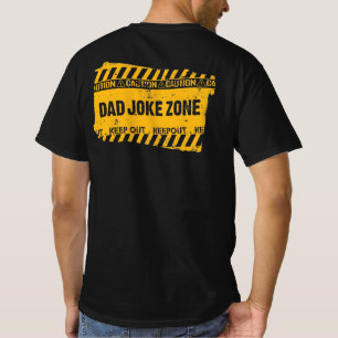 T-shirt Terrible Conception de texte Attention Papa Joke Z