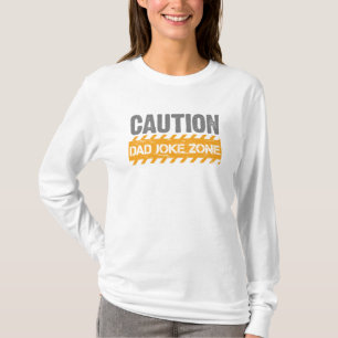 T-shirt Terrible Conception de texte Attention Papa Zone d
