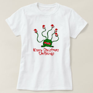 T-shirt Terriens de Joyeux Noël