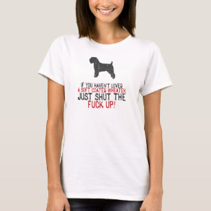 T-shirt Terrier blond comme les blés doucement enduit