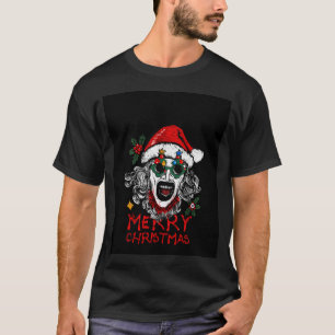 T-shirt Terrificateur Père Noël Art de Fan d'Horreur