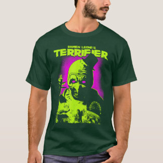 T-shirt Terrifier Yeux Brûlants Art Enseigne Neon Cadeau H
