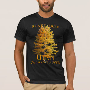 T-shirt Territoire de l'Utah Arbre Le Tremble d'Amérique