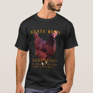 T-shirt Territoire de Rhode Island Oiseau Le Rhode Island 