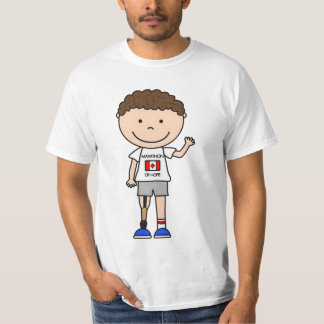 T-shirt " Terry Fox Clipart - Terry Fox Drawing "