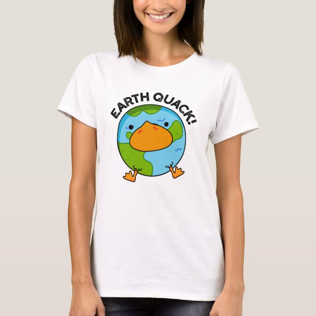 T-shirt Terthquack Funny Tremblement de terre jeu (Devant)