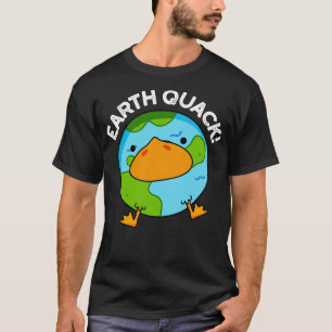 T-shirt Terthquack Funny Tremblement de terre jeu