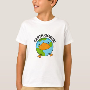 T-shirt Terthquack Funny Tremblement de terre jeu