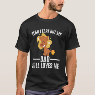 T-shirt Tervueren chien pet Fart Je péte Mais Mon Papa M'a
