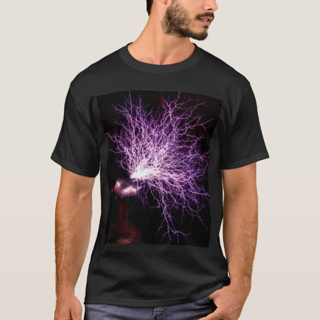 T-shirt Tesla Coil (Devant)