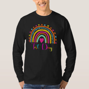 T-shirt Test Day Rock The Test Teacher Test Day Rainbow